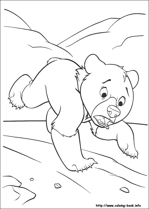 Brother Bear coloring picture